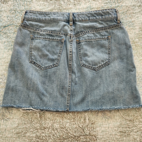 PacSun Light Blue Denim Skirt - Picture 3 of 5